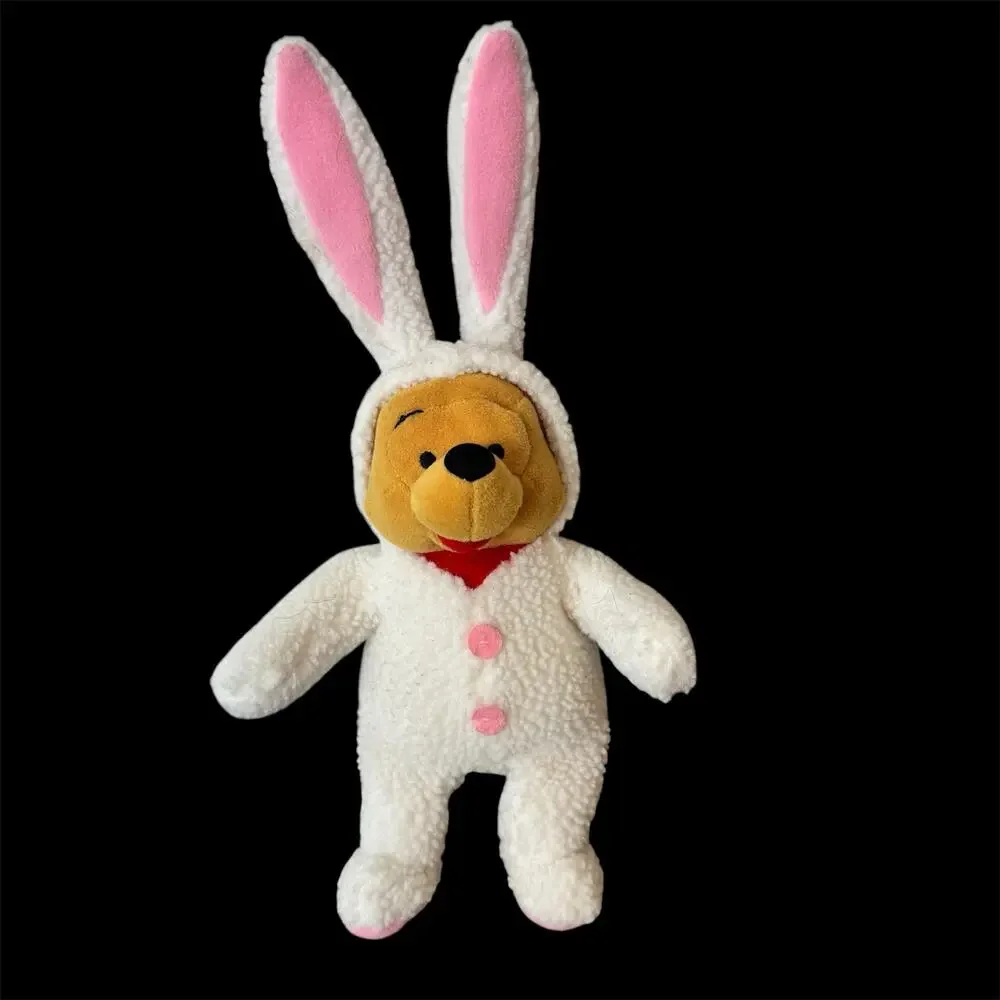 Disney Winnie The Pooh Bean Bag Plush Bunny Outfit New With Tags Collectible